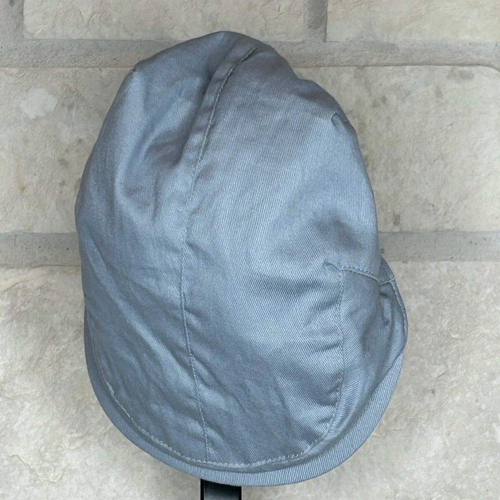Toddlers Newsboy Cabbie Hat Gray 6-18 Months Flat flap